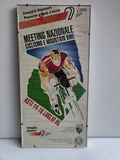 Manifesto poster ciclismo usato  Roma