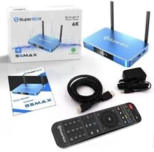 SuperBox S5 Max Streaming TV Media Player 6K WiFi 6 **ENVIAR OFERTA** ENVIO PRIORITÁRIO comprar usado  Enviando para Brazil