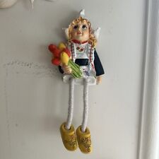 Usado, Nevera decoración magnética niña holandesa segunda mano  Embacar hacia Argentina