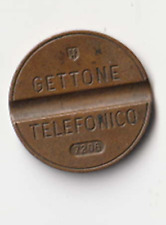 Used, VINTAGE COPPER TELEPHONE TOKEN 1972. Gettone Telefonico Made in Italy. Nice Pat. for sale  Shipping to South Africa