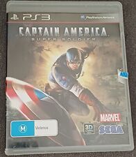 Usado, Captain America Super Soldier Sony PS3 jogo completo com disco manual é ótimo comprar usado  Enviando para Brazil