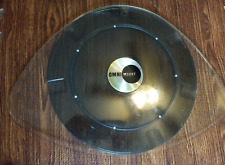 OMNI MOUNT T.V. Suporte de mesa giratório de vidro 20" comprimento X 14" largura comprar usado  Enviando para Brazil