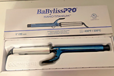 BaBylissPRO Nano Titanium 1" Extended Barrel Curling Iron - Light use for sale  Shipping to South Africa