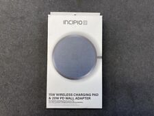 LOT OF 4 15W FABRIC WIRELESS CHARGING PAD WITH 20W ADAPTER - NEW AND OPEN BOX for sale  Shipping to South Africa