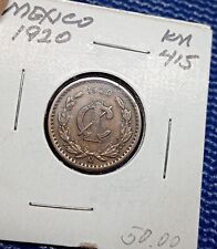 México 1 centavo 1920 ¡FECHA CLAVE!! Moneda de bronce segunda mano  Embacar hacia Argentina