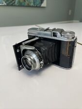 Câmera dobrável Voigtlander Perkeo II com Color-Skopar 80mm f3.5 6x6 cromada HHH34 comprar usado  Enviando para Brazil