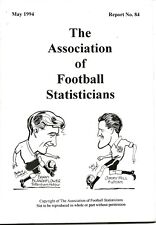 association football statisticians for sale  UK