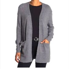 Usado, Cardigã suéter Madewell Ryder Merino & Alpaca mescla frente aberta cinza tamanho LG comprar usado  Enviando para Brazil