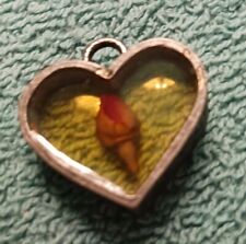 vintage pendant pewter heart for sale  Parkersburg