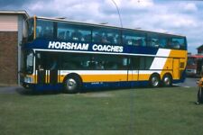 COR DE ÔNIBUS ORIGINAL SLIDE HORSHAM COACHES ÔNIBUS DE DOIS ANDARES WSV508 EASTLEIGH, usado comprar usado  Enviando para Brazil