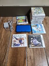 Nintendo 3DS XL - Blue/Black - With Over 200 Games - Read for sale  Shipping to South Africa