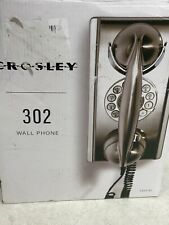 Telefone de parede Crosley CR55-BC 302 botão - Cromo escovado comprar usado  Enviando para Brazil