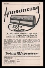 1929 Viking Refrigerators Kansas City MO Slant Front Meat Display Cases Print Ad for sale  Shipping to South Africa