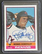 Dennis Eckersley 2019 Topps Ionic Card Reprints 1976 Topps #ICR-85 Auto /25, used for sale  Shipping to South Africa