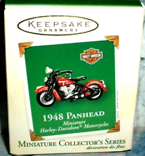 Harley Davidson-Motorcycles`2003`Miniature-1948 Panhead, enfeite de árvore Hallmark comprar usado  Enviando para Brazil