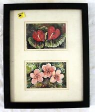Vintage framed flowers for sale  Sneads Ferry
