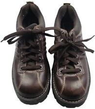 Zapatos Oxford Skechers para mujer talla 9 marrón de cuero de colección gruesos y2K retro 45229, usado segunda mano  Embacar hacia Mexico