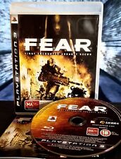 FEAR: First Encounter Assault Recon PS3 Jogo [PAL CIB Completo] Terror FPS, usado comprar usado  Enviando para Brazil