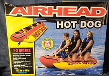 💥 Airhead HD-3 cachorro-quente triplo piloto inflável rebocável barco para 3 pessoas LakeTube🆕 comprar usado  Enviando para Brazil