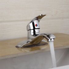 FA Chrome Bathroom Basin Faucet Deck Mount Single Handle Mixer Tap-B for sale  Shipping to South Africa