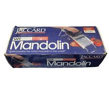 Rallador de mandolina profesional de acero inoxidable Jaccard 7 hojas manos seguras segunda mano  Embacar hacia Mexico