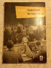 Fachrechnen elektroberufe 1965 gebraucht kaufen  Fellbach-Oeffgn.,-Schmiden