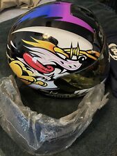 Capacete de motocicleta Shoei Cartoon Fox rosto inteiro tamanho grande - Usado - Escudo extra comprar usado  Enviando para Brazil