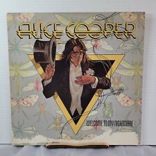 ALICE COOPER ~ WELCOME TO MY NIGHTMARE LP (1975) ORIG PRESS ATLANTIC SD 18130 comprar usado  Enviando para Brazil
