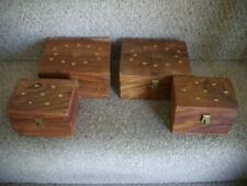 Handmade wooden boxes for sale  Shipping to Ireland