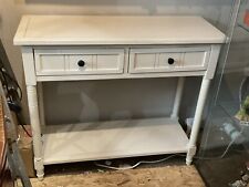 White two drawer for sale  BOLTON