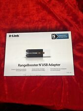 D-Link RangeBooster N USB Adapter DWA-140 Wireless N-300 Greater Reception New for sale  Shipping to South Africa