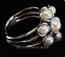 Pandora Sterling Silver Wishful Thinking Pearl Ring Size: 50 (5) for sale  Shipping to South Africa