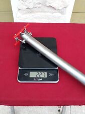 Titanium Seatpost 31.6x390mm Full Ti Tube/Cradle Un-cut Brand Unknown Light for sale  Shipping to South Africa