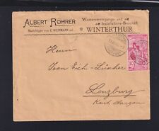 Briefkuvert 1900 winterthur gebraucht kaufen  Frankfurt