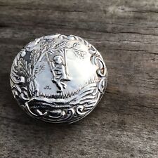 Solid silver repousse for sale  BONNYRIGG