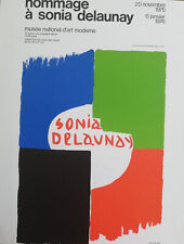 Sonia delaunay affiche d'occasion  Poitiers