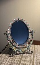 Vanity Table/Dresser Mirror With Pastel Floral Design for sale  Shipping to South Africa