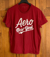 Camiseta masculina Aeropostale manga curta algodão vermelha tamanho XL comprar usado  Enviando para Brazil