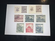 Selos 8xusados de anexação alemã - 1939/41. Boêmia e Morávia comprar usado  Enviando para Brazil