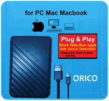 Disco rígido externo de 1TB USB 3.0/3.1 para PC, MacBook, Mac plug n play automático, usado comprar usado  Enviando para Brazil