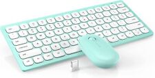 Combo inalámbrico de teclado y mouse, USB 2,4 GHz compacto silencioso para computadora segunda mano  Embacar hacia Argentina