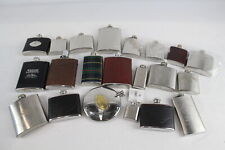 Hip flasks leather for sale  Shipping to Ireland