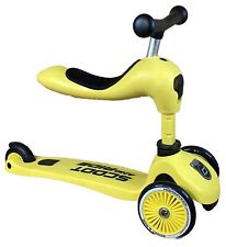 Scooter Scoot and Ride Highwaykick amarelo preto criança usado bom * 2 em 1 comprar usado  Enviando para Brazil