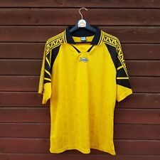 Camiseta Diadora estampa gráfica padrão geométrico amarelo masculina tamanho médio comprar usado  Enviando para Brazil