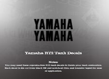 YAMAHA RT2 TANK DECALS GRAPHICS LIKE NOS for sale  Shipping to South Africa