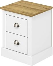 Galano Sufy Bedside Table - 2 Drawer Chest - Small Side Table White for sale  Shipping to South Africa