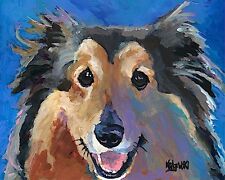 Shetland sheepdog art for sale  Shipping to Ireland