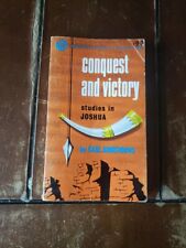 Conquista e Vitória: Estudos em Joshua por Carl Armerding (1967) Bom Estado, usado comprar usado  Enviando para Brazil