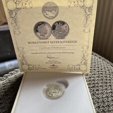 Silver sovereign coin for sale  NORWICH