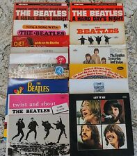 Lote de álbuns dos Beatles 14 LP conjunto de discos de vinil EUA Canadá Japão Austrália Capitólio da Maçã comprar usado  Enviando para Brazil